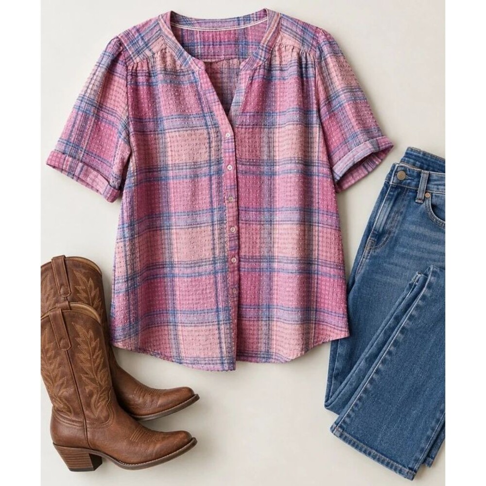 Mason Belle plaid shirt
